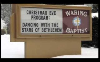 Churches Get In On The Christmas Humor